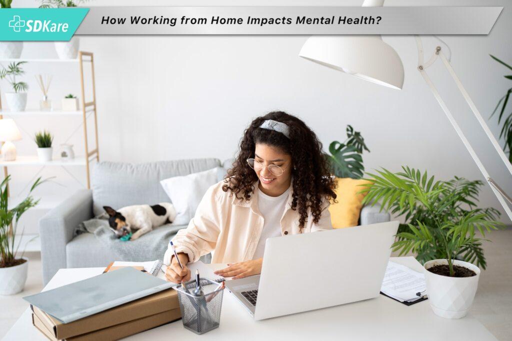 mental health impacts of working from home